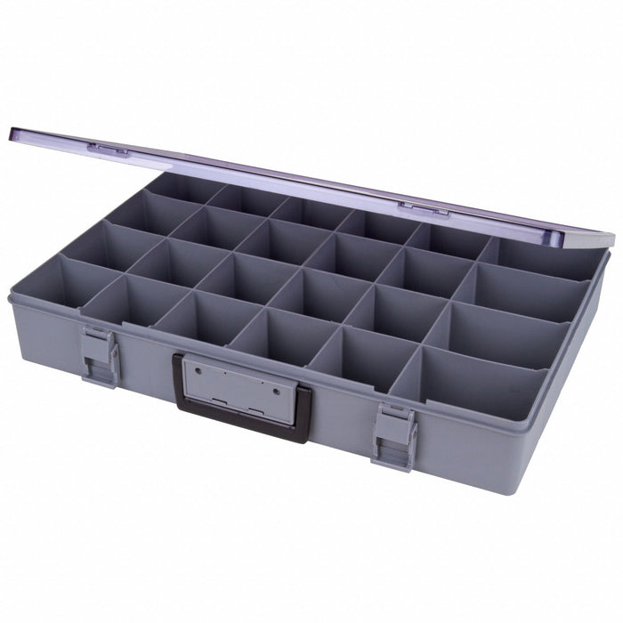 CompartmentBox 13inW 18.5inL Gray