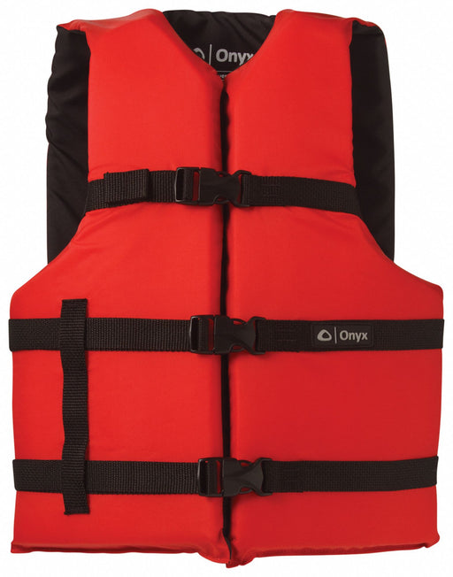 M7984 Life Jacket Adult UNIV 15.5lb Foam Red