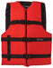 M7984 Life Jacket Adult UNIV 15.5lb Foam Red