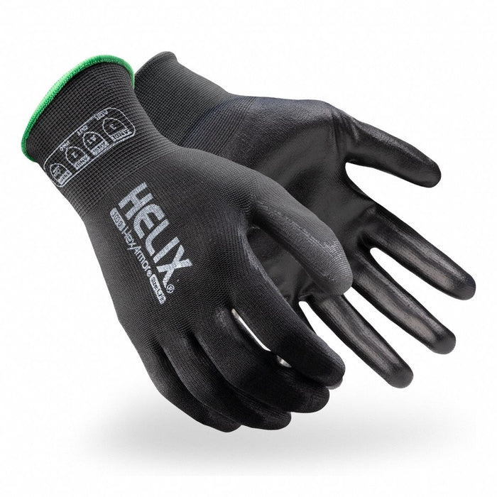 Knit Gloves Black Size 6