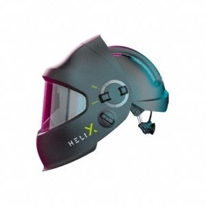 Welding Helmet Black Helix Flip Up