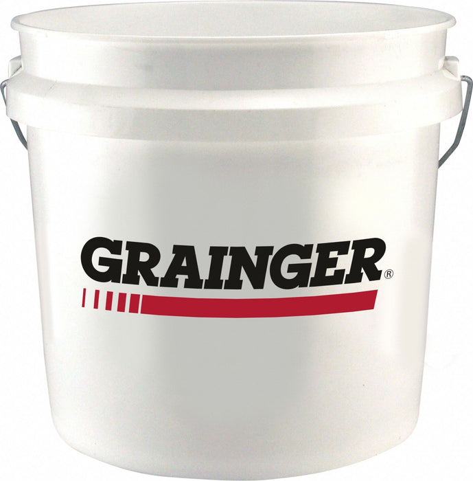 1 GAL PLASTIC PAIL - WHITE Grainger Logo