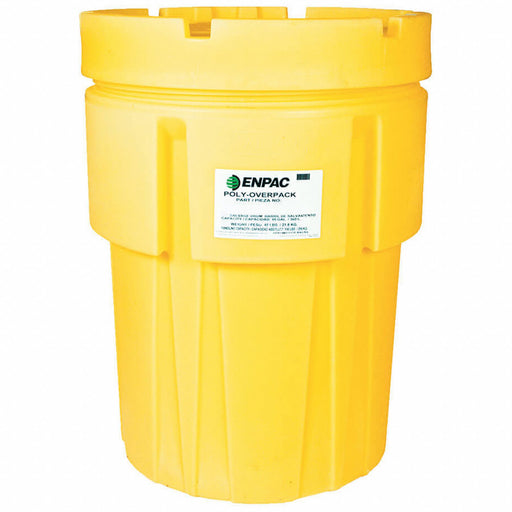 SalvageDrum Polyethylene 37.5inH Yellow