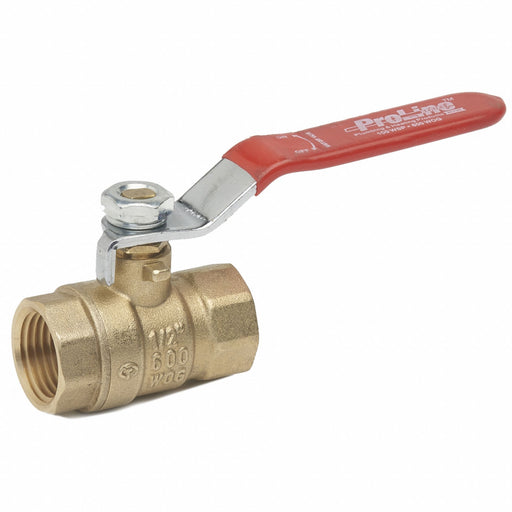 Manual 2-Way Ball Valve IPS Brass