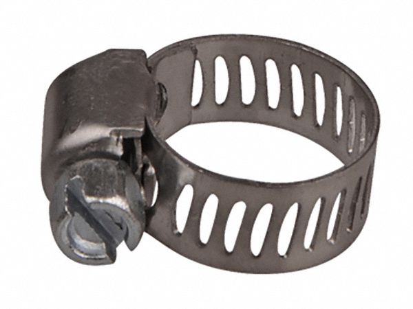 Worm Gear Hose Clamps #4 1/4-5/8 C PK10