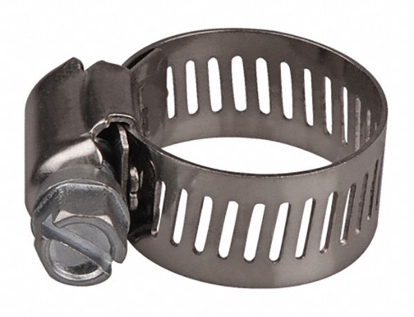 Worm Gear Hose Clamps #6 3/8-7/8 PK10