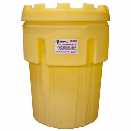 SalvageDrum Polyethylene 40inH Yellow
