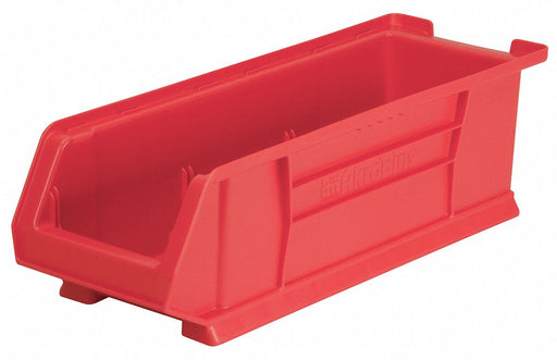 D5437 Super Size Bin Red Plastic 7 in