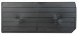 Bin Divider 25.75 in L Plastic Black