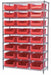 D5362 Bin Shlvng 18inx74inx48in Red