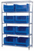 D5365 Bin Shlvng 18inx74inx48in Blue