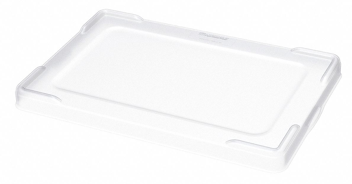 Lid 18.125 in W Plastic Clear
