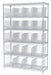 D5366 Bin Shlvng 18inx74inx48in Clear