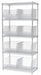 D5367 Bin Shlvng 18inx74inx36in Clear