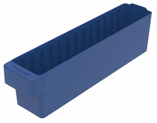 D5439 Drawer Bin Blue Polystyrene 4 5/8 in