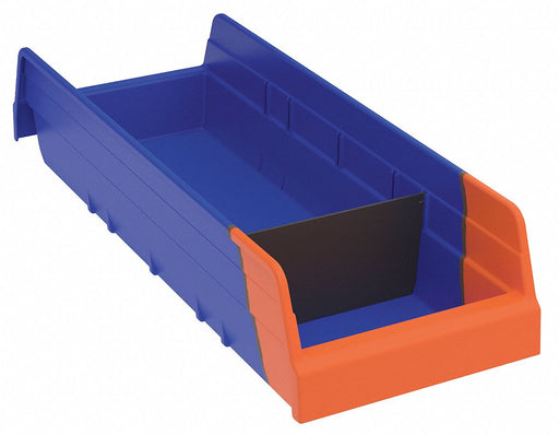 H8697 ShelfBin 17.875inL 6.625inW Plastic