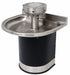 WashFountain 38inL 32inW Blk/Silver