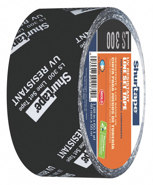 Film Tape 1 7/8inx60 yd Black 2.85 mil