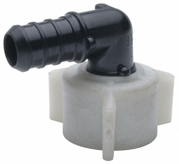 Elbow Polymer Barbed 3/4  FNPT 3/4 