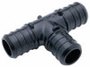 Tee Polymer Barbed3/4in 1/2in 1/2in