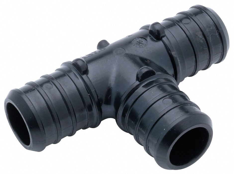 Tee Polymer Barbed3/4in 1/2in 1/2in