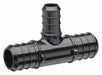 Tee Polymer Barbed3/4in 3/4in 1/2in