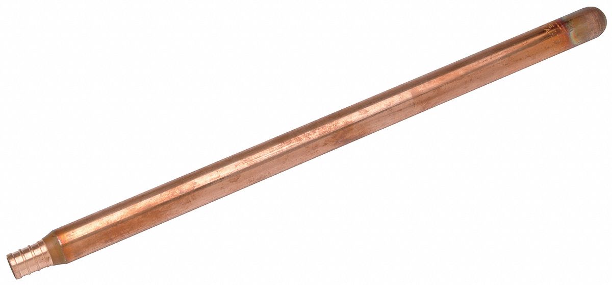 Straight Copper Barbed 1/2 in Barbed