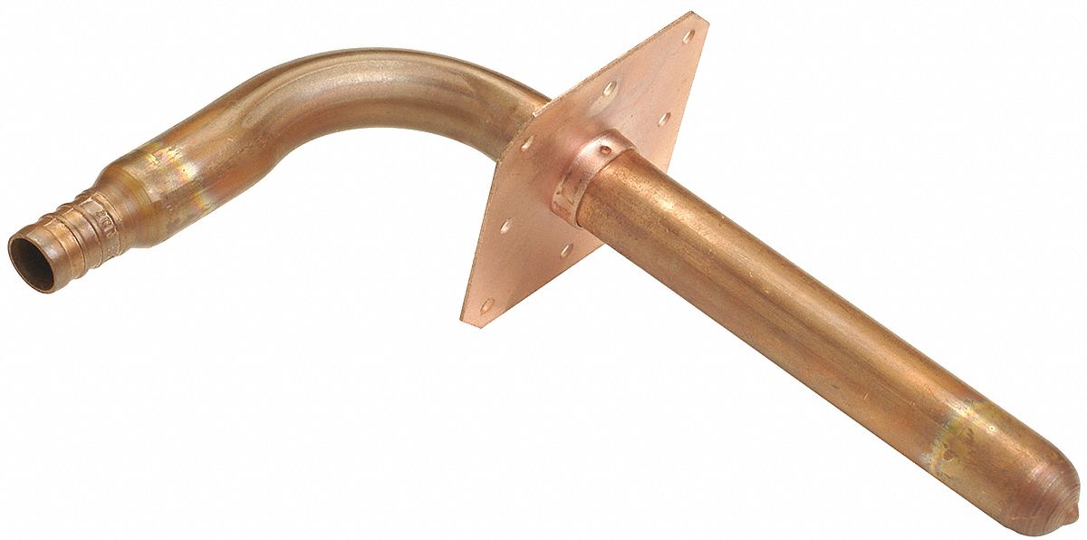 Stub-out Copper Barbed 1/2 in Barbed
