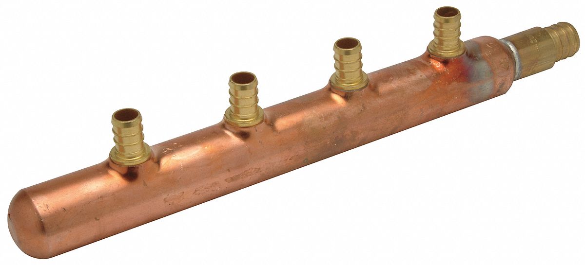 PEX Manifold 1 Inlet 4 Outlets