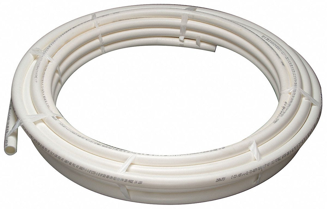 PEX Tubing White 1-1/4 in 100 ft 100 psi