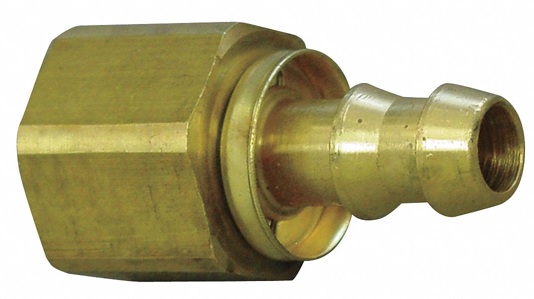 Hydraulic Hose Fitting Brass 1/4 -18