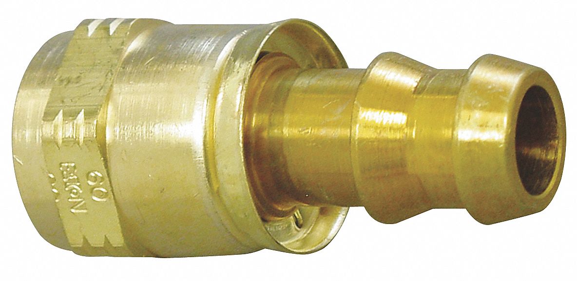 Hydraulic Hose Fitting Brass 1-1/16 -14