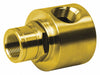 Swivel 90 Deg Brass 3/4 in FNPT Inlet
