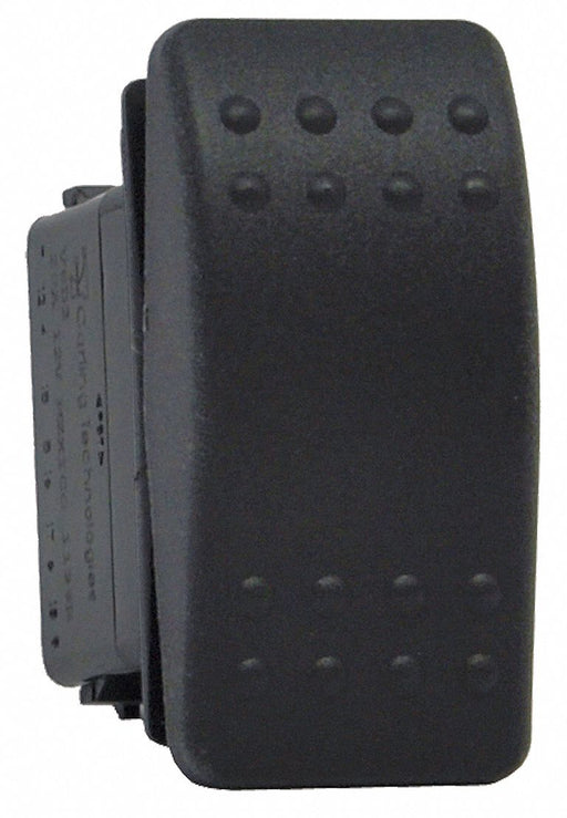 RockerSwitch NoLens/Lamp Black On/Off