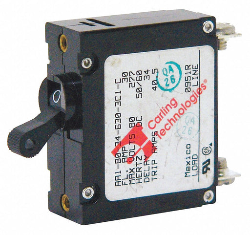 Circuit Breaker 20A Magnetic 250/277VAC