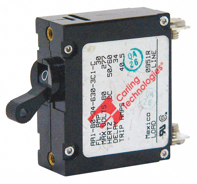 Circuit Breaker 5A Magnetic 250/277VAC
