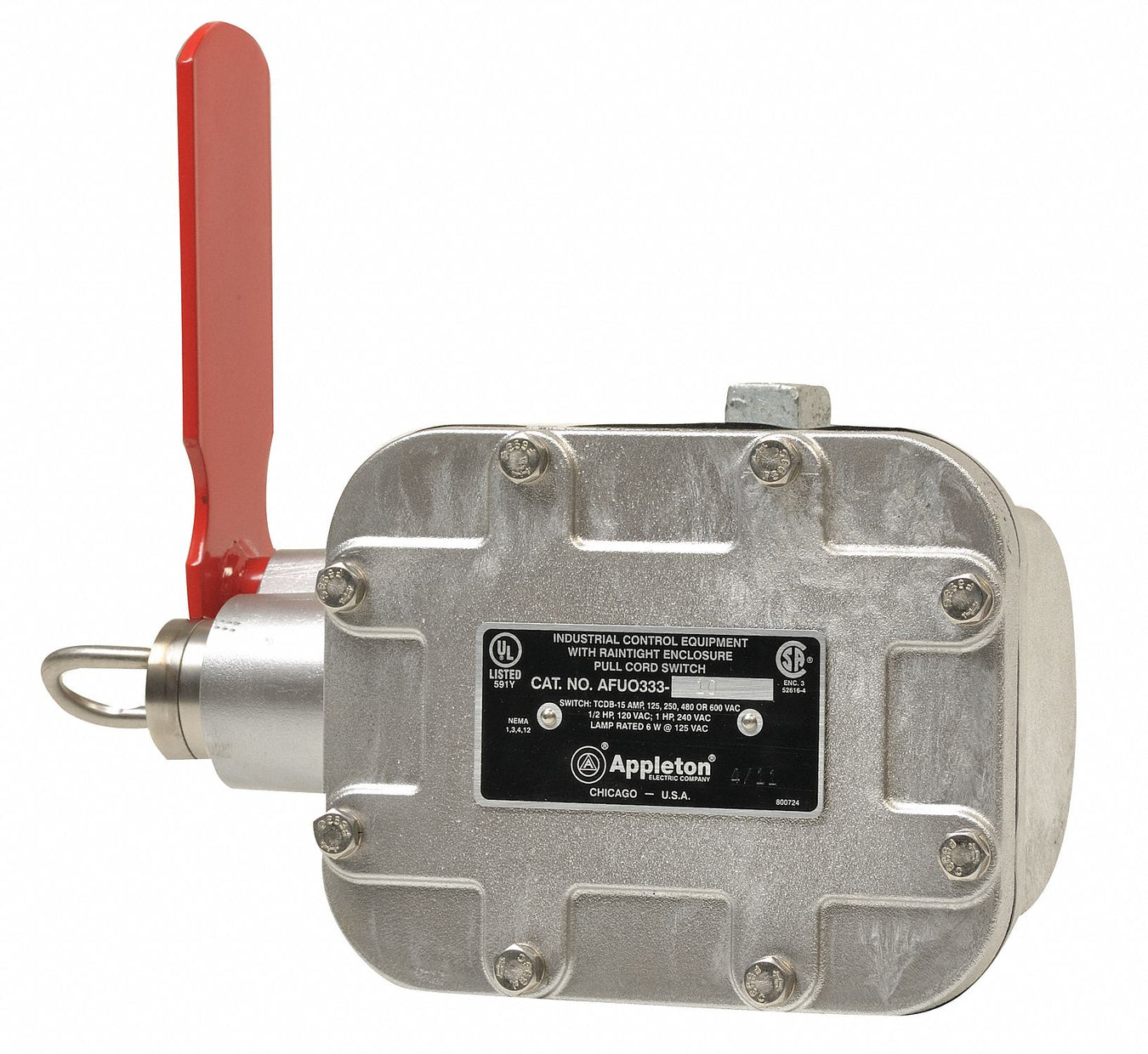EmergencyCablePullSwitch SingleEnd SPDT