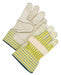 Leather Gloves Elastic Cuff L