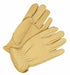PR Leather Gloves Shirred Slip-On XL