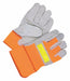 PR Leather Gloves Safety Cuff L