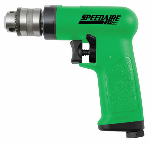 Air-Powered Drill 1/4 in NPT Keyed