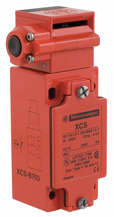 Safety Interlock Switch Zamak 1NO/2NC