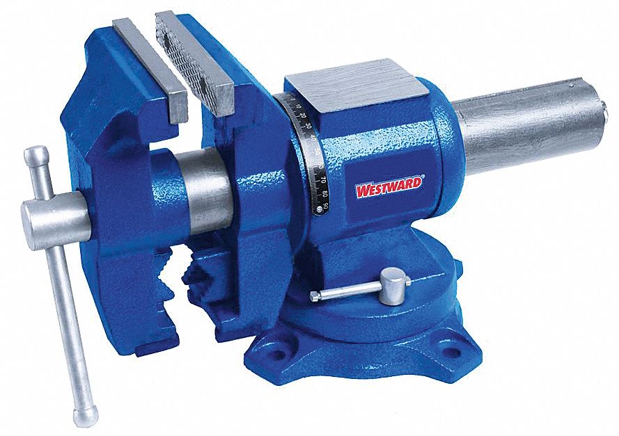 Rotating Vise Serrated Jaw 8 13/16 L