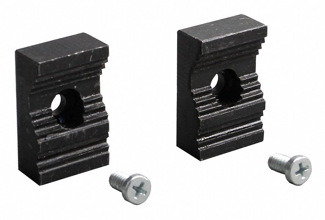 Replace.PipeJaws Steel Incl.2Screws PK2