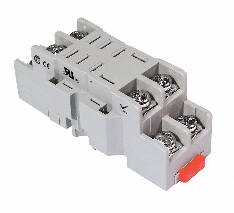 Relay Socket Square 8 Pins 10 A