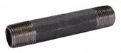 Black Pipe Nipple Threaded 2x8 