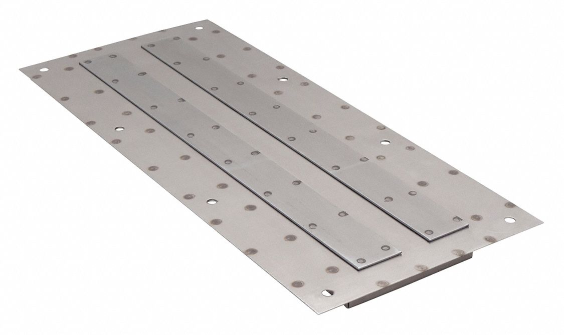 Plate Magnet 18-1/2 x5 x1-1/4 In Ceramic