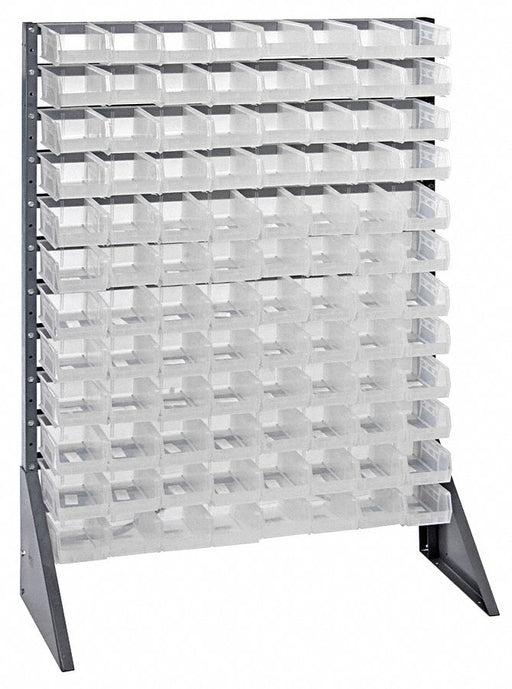 F1609 BinRailFlrRck 15inx54inx36in LdCp 50 lb