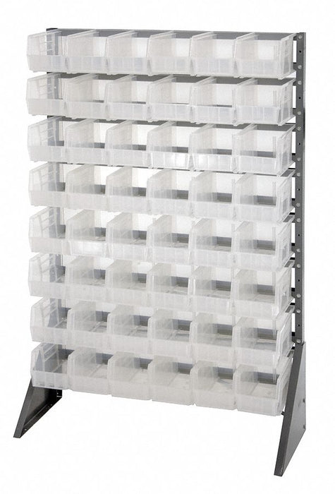 E1532 BinRailFlrRck 15inx54inx36in LdCp 75 lb