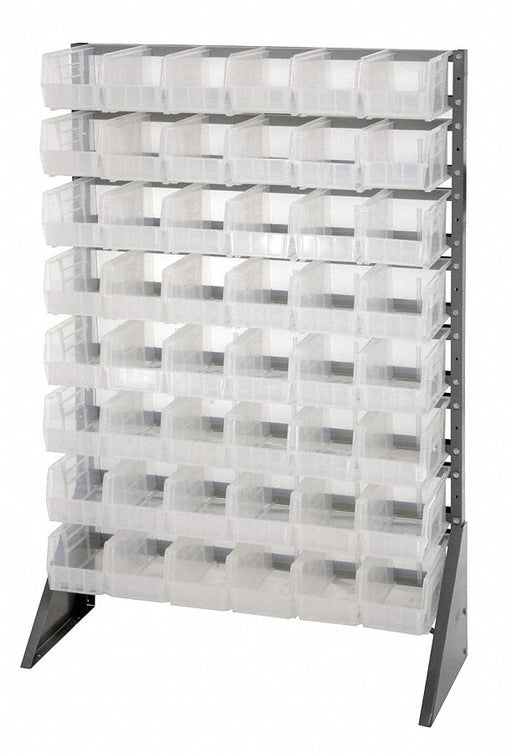 E1532 BinRailFlrRck 15inx54inx36in LdCp 75 lb